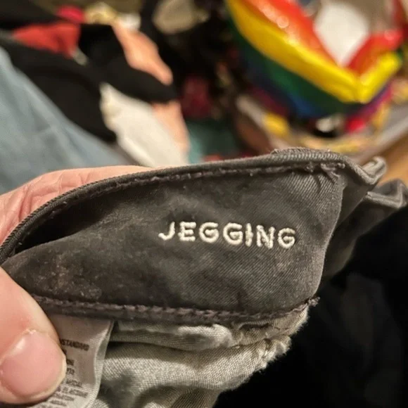 American eagle black jeggings